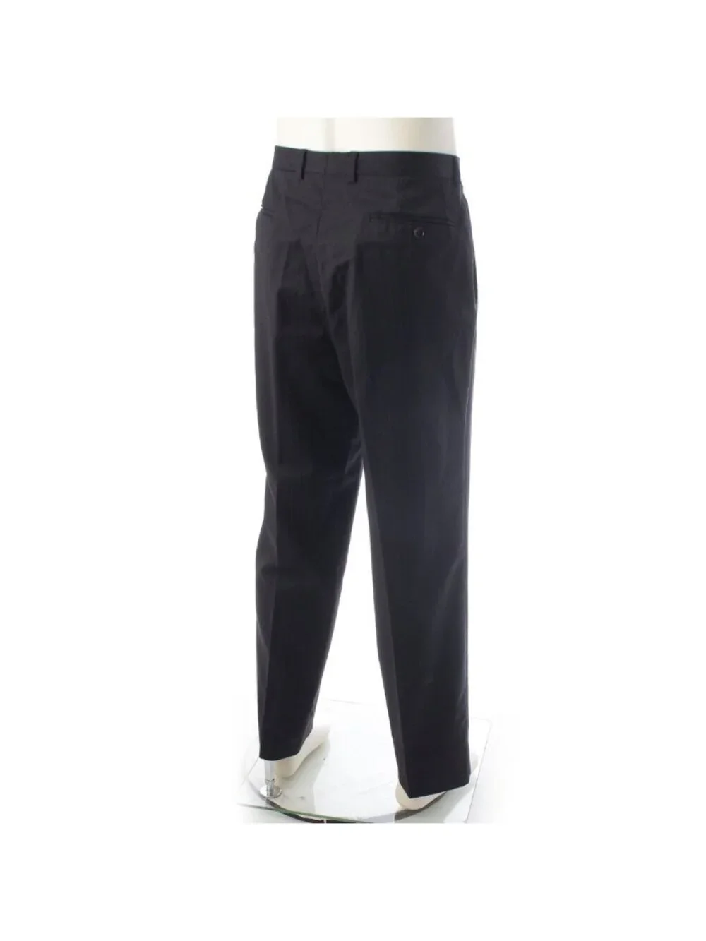 Gucci Era Collection Wool Set Suit Pinstripe Black 52